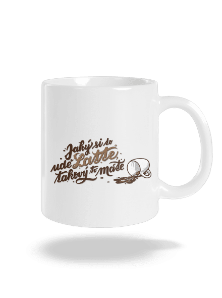 Latte klasický hrnek White