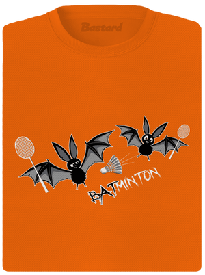 Batminton dámské sportovní tričko Neon Orange