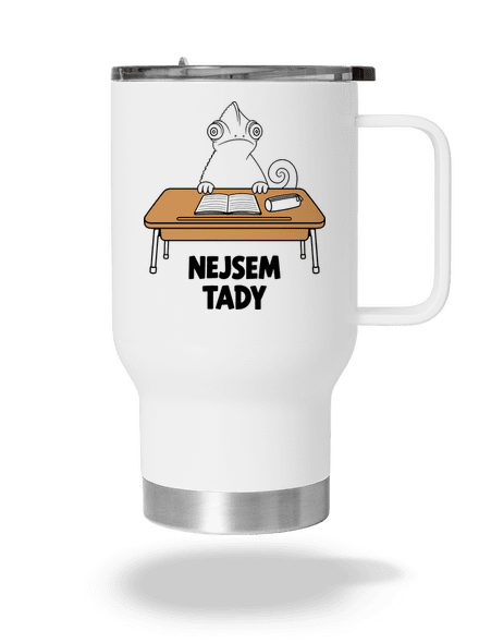 Nejsem tady termohrnek White