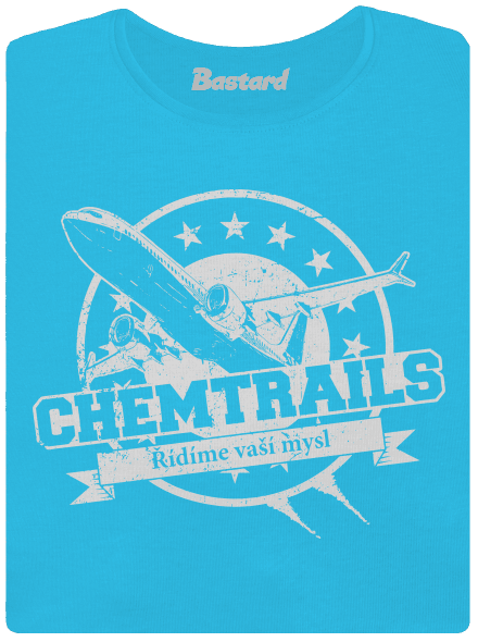 Chemtrails dámské tričko Blue Atol