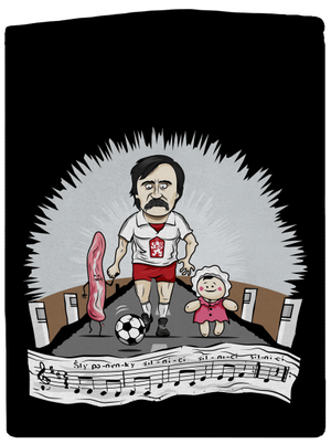 Fotbalová legenda dámská mikina na zip Black