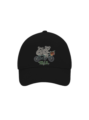 Koalo kšiltovka baseballka Black