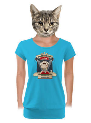 dámské tričko s lemem