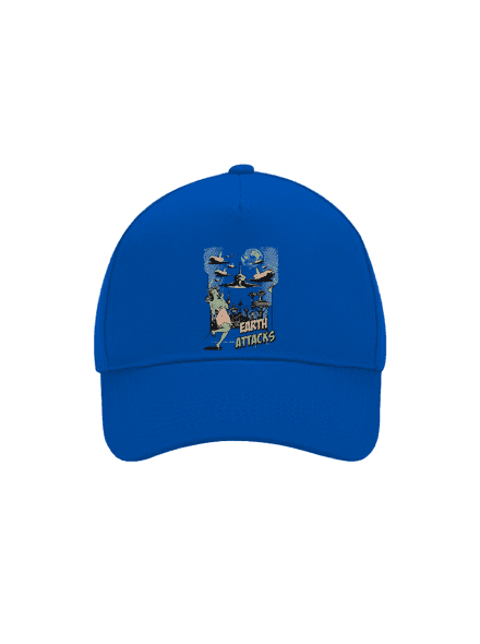 Země útočí kšiltovka baseballka Bright Royal