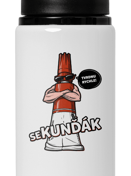 Sekunďák lahev na vodu White