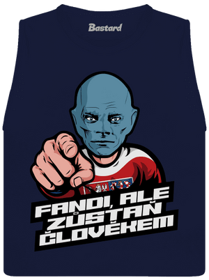 Fandi, ale zůstaň Fantomasem dámské tílko volné Navy