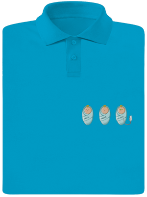 AI baby pánská polokošile Blue Atol