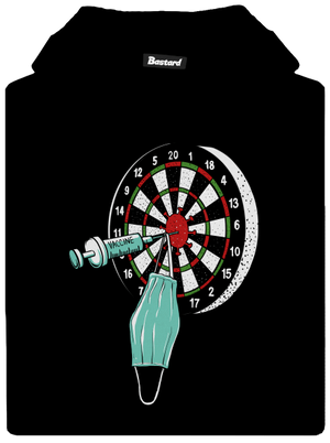 Zásah dětská mikina klokanka Black