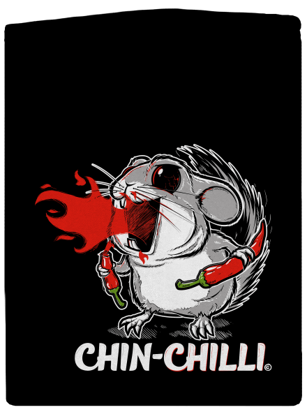 Chinchilli pánská mikina na zip Black