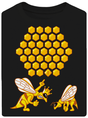 Sladká chyba unisex tričko oversized Black