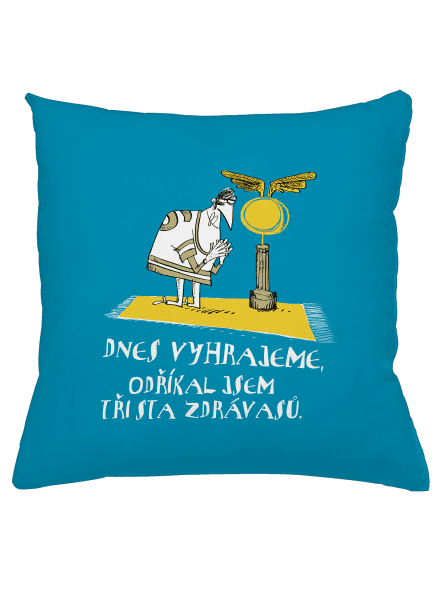 Dnes vyhrajeme polštář Blue Turquoise