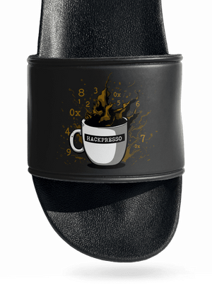 Hackpresso  pantofle Black