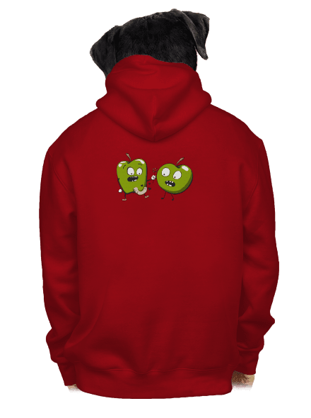 Jejda pánská mikina na zip Red