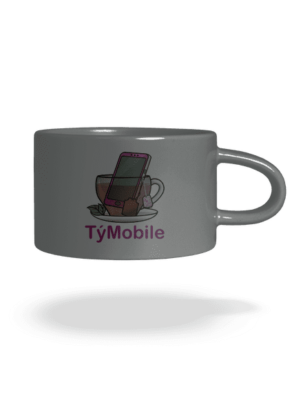 TýMobile hrnek makronka Grey Macaron