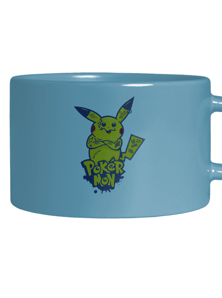 Pokérmon hrnek makronka Blue Macaron