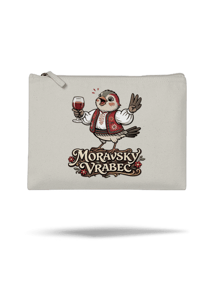 Moravský vrabec taštička Stracciatella