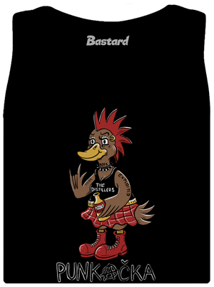 Punkačeří rodina dámské tílko klasické Black