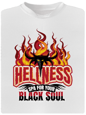 Hellness dětské sportovní tričko White