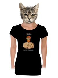 dámské tričko s lemem