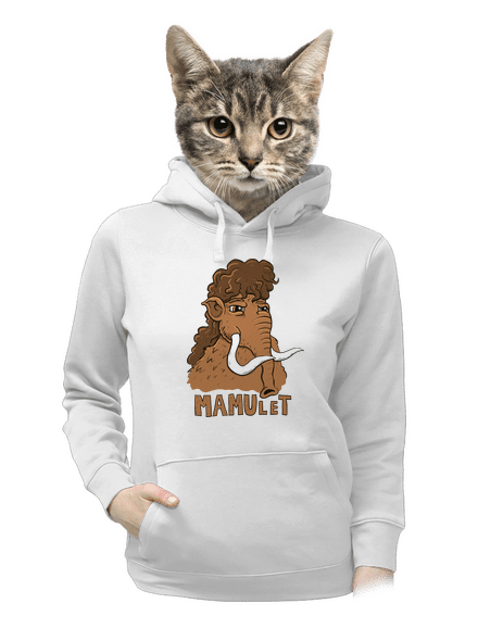 Mamulet dámská mikina klokanka White