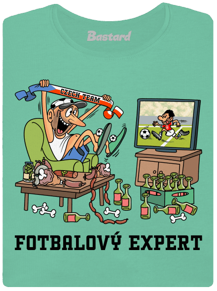 Fotbalový expert dámské tričko premium Mint Mal