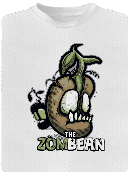 Zombean pánské sportovní tričko White
