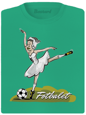 Fotbalet dámské sportovní tričko Mint Mal