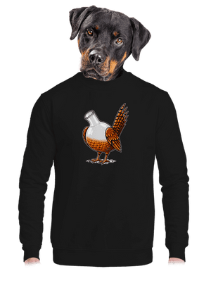 unisex mikina bez kapuce