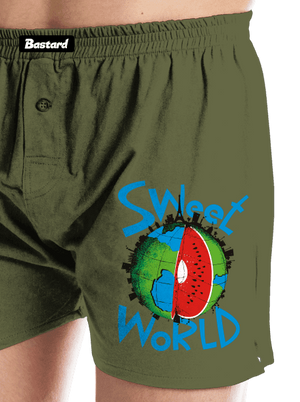Sweet World pánské trenky Khaki