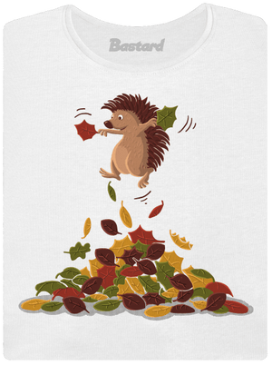 Radost z listí dámské tričko White