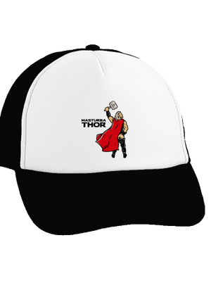 Masturbathor kšiltovka truckerka Black cap