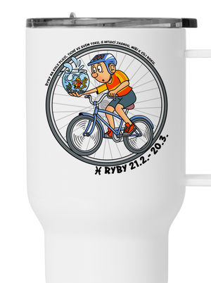Cyklistický horoskop: Ryby termohrnek White