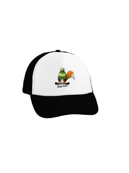 Kulišák kšiltovka truckerka Black cap