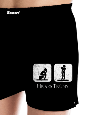 Hra o trůny pánské trenky Black