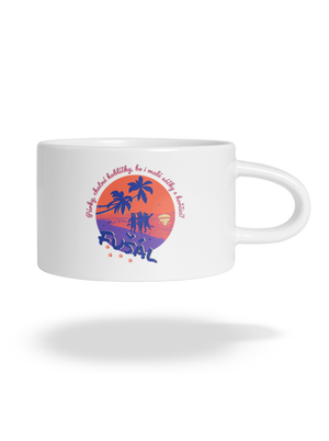 Fušál hrnek makronka White