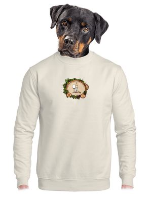 unisex mikina bez kapuce