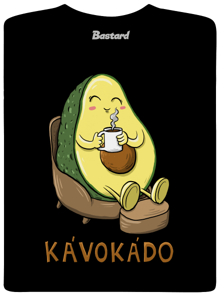Kávokádo pánské dlouhý rukáv Black