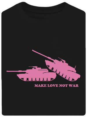 Tanky unisex tričko oversized Black