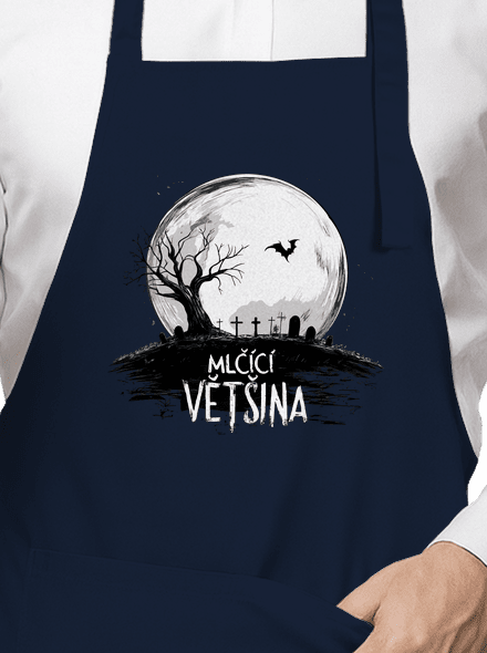 Mlčící většina zástěra Navy
