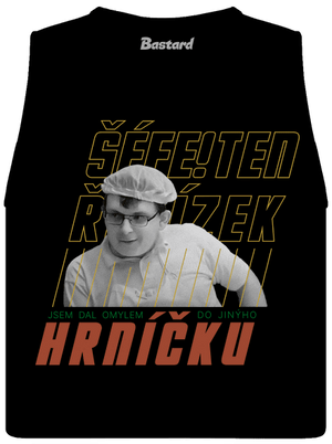B18: Kluk s řetízkem dámské tílko volné Black