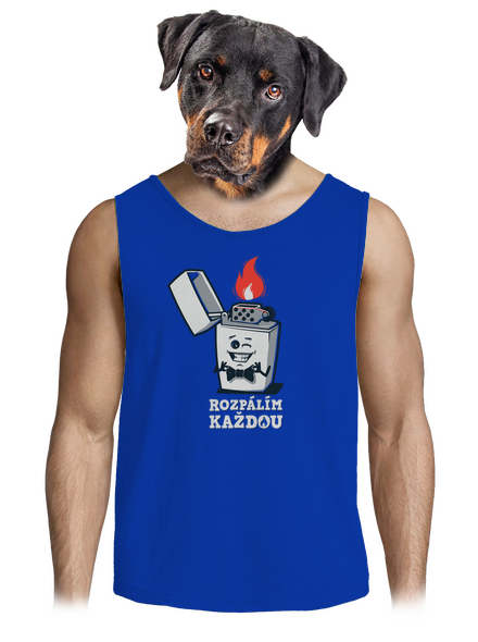 Rozpálím každou pánské tílko Royal Blue