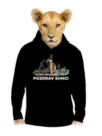 dětská mikina klokanka