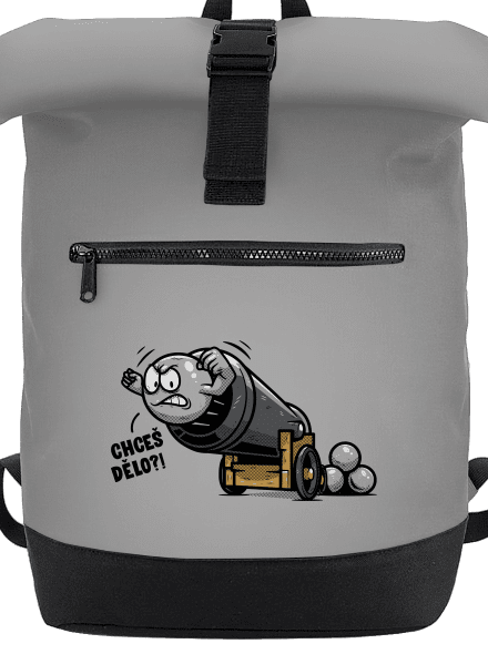 Chceš dělo? batoh Grey Marl
