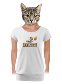 dámské tričko s lemem