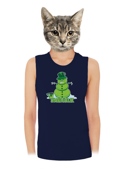 Sněhulk dámské tílko volné Navy