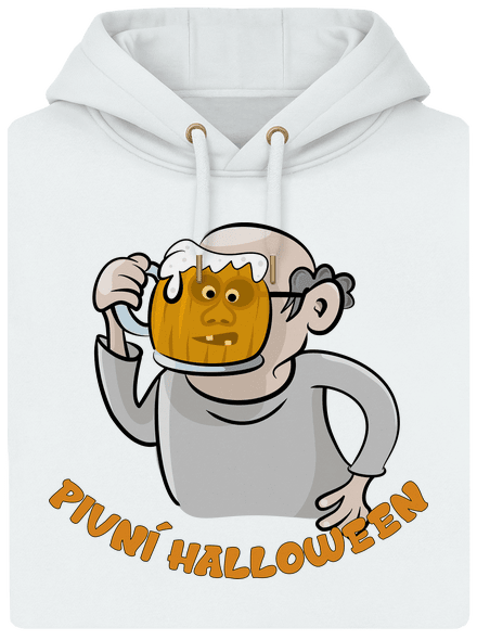Pivní Halloween unisex mikina premium Snowwhite