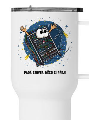 Padá server termohrnek White