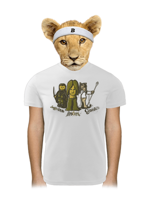 Společenstvo dětské sportovní tričko White