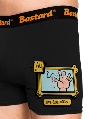 Zlaté české ručičky boxerky Black