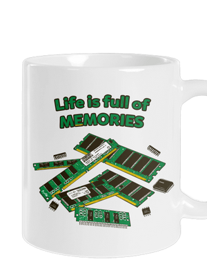 Uchováno v paměti klasický hrnek White